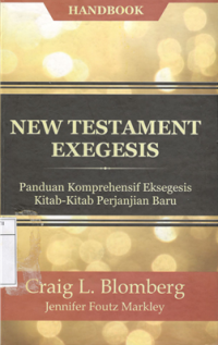 A Handbook Newtestament Exsegesis