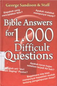 Bible Answer For 1000 Difficult Questions